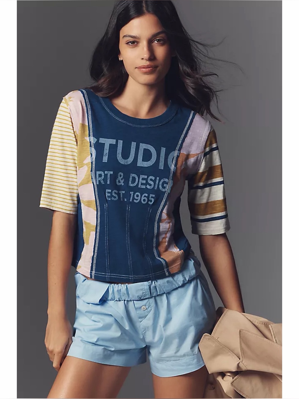 Anthropologie Pilcro Sliced Ballet Graphic Tee